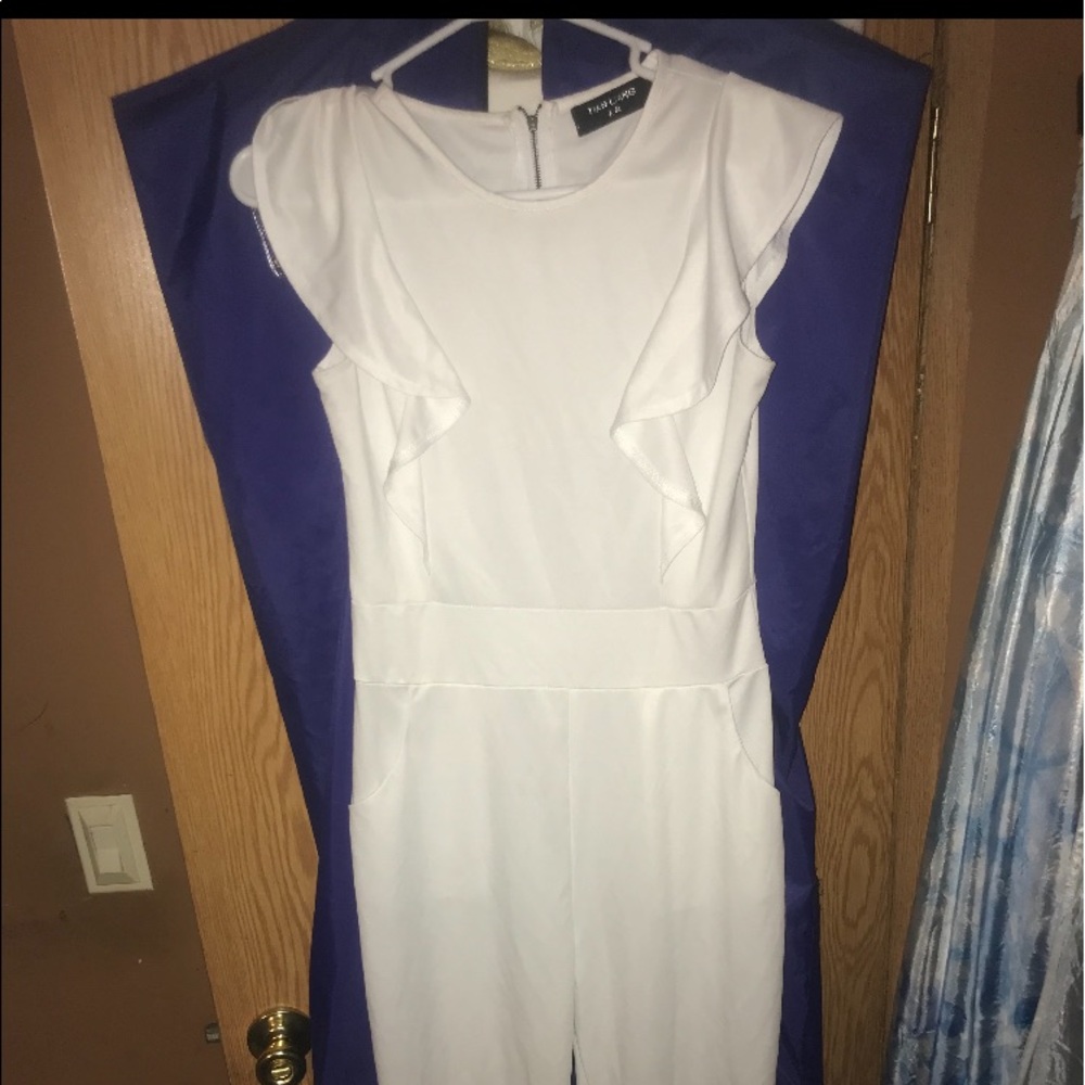 White jumpsuit